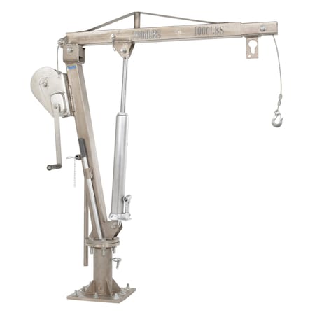Vestil Stainless Steel Jib Crane 52" Reach WTJ-4-SS